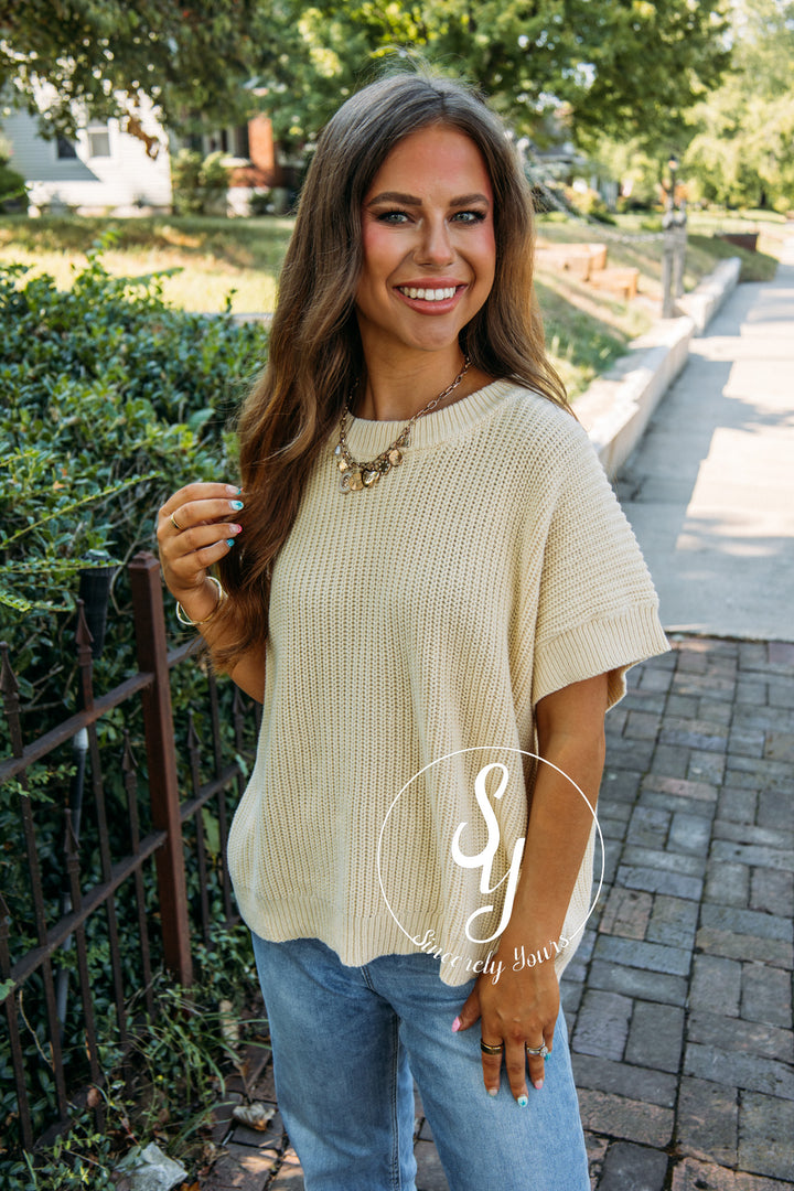 Sweet Treats Sweater - Buttercream