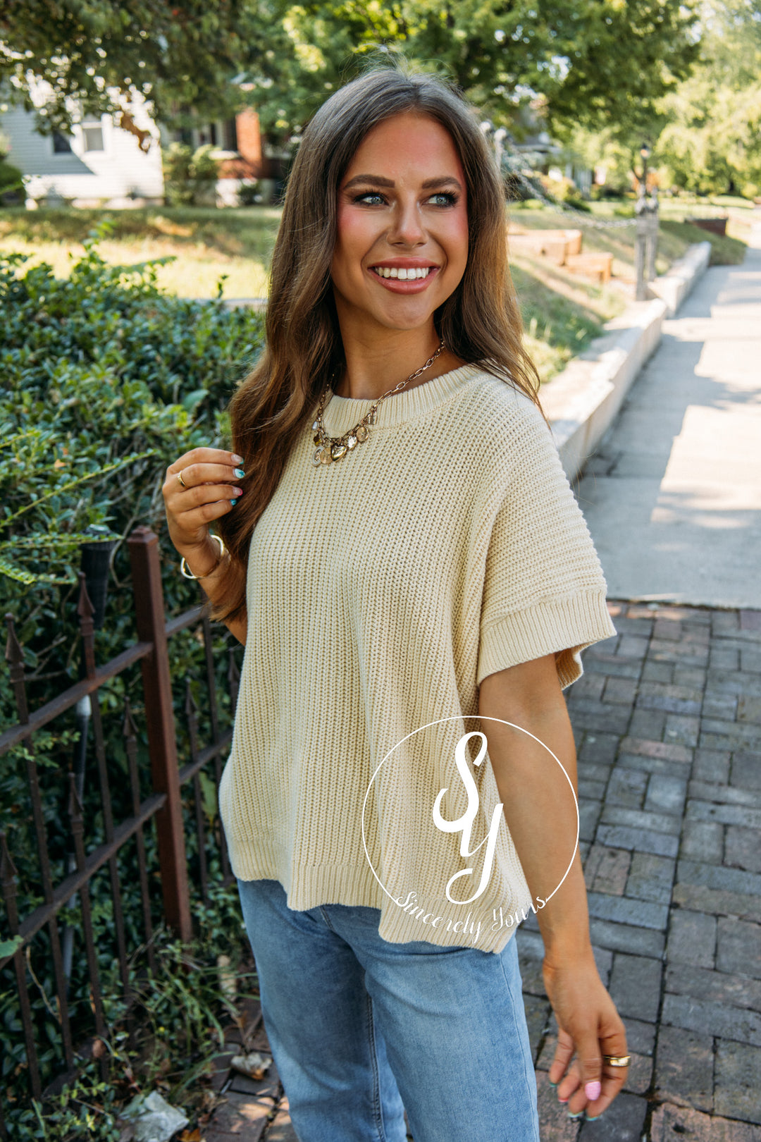Sweet Treats Sweater - Buttercream