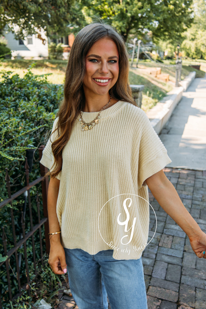Sweet Treats Sweater - Buttercream