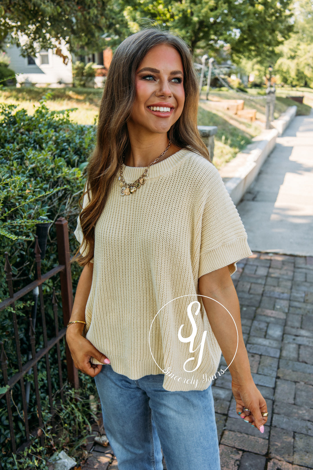 Sweet Treats Sweater - Buttercream