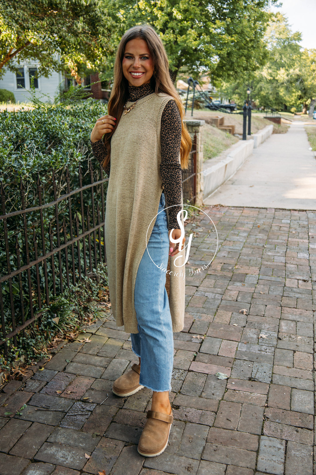 Stepping Up Sweater - Oat Latte