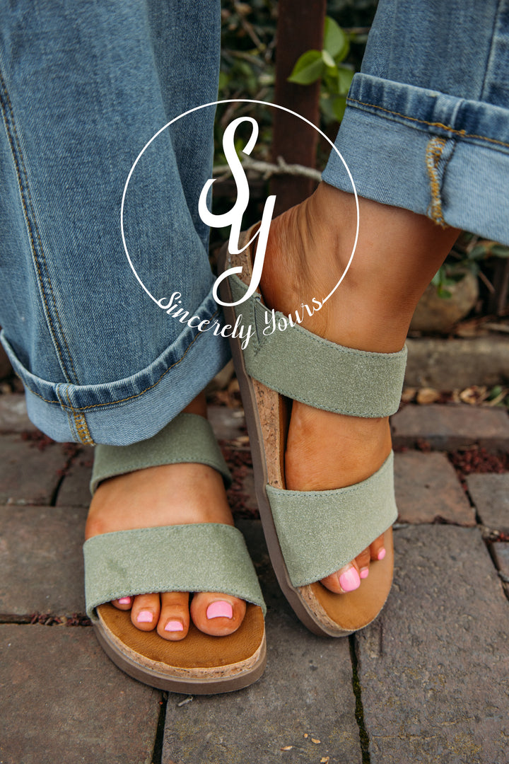 Carter Sandals - Sage