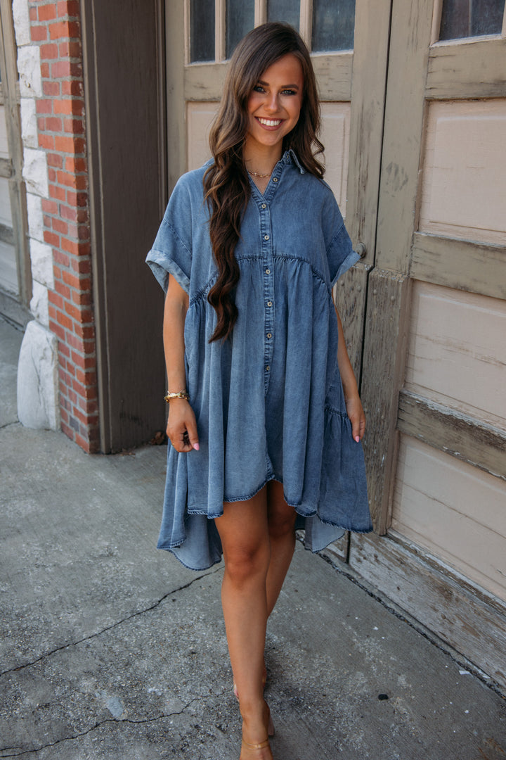 She's The One Denim Dress