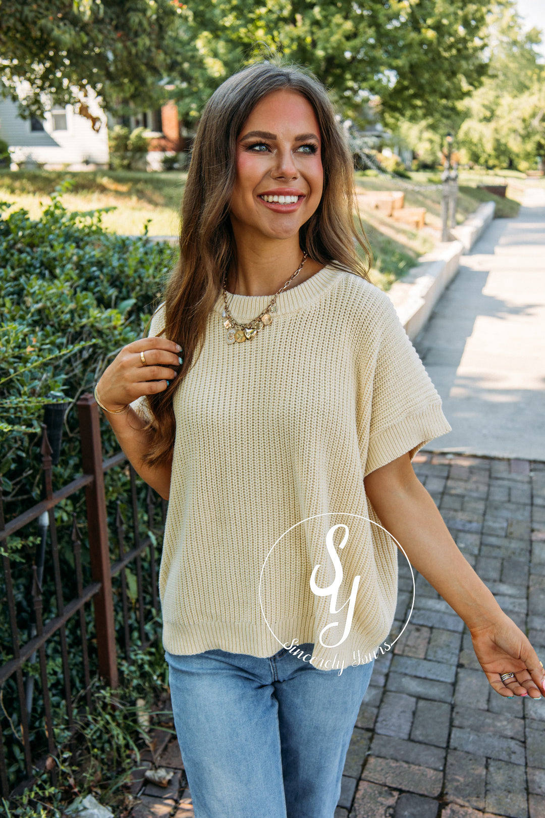 Sweet Treats Sweater - Buttercream
