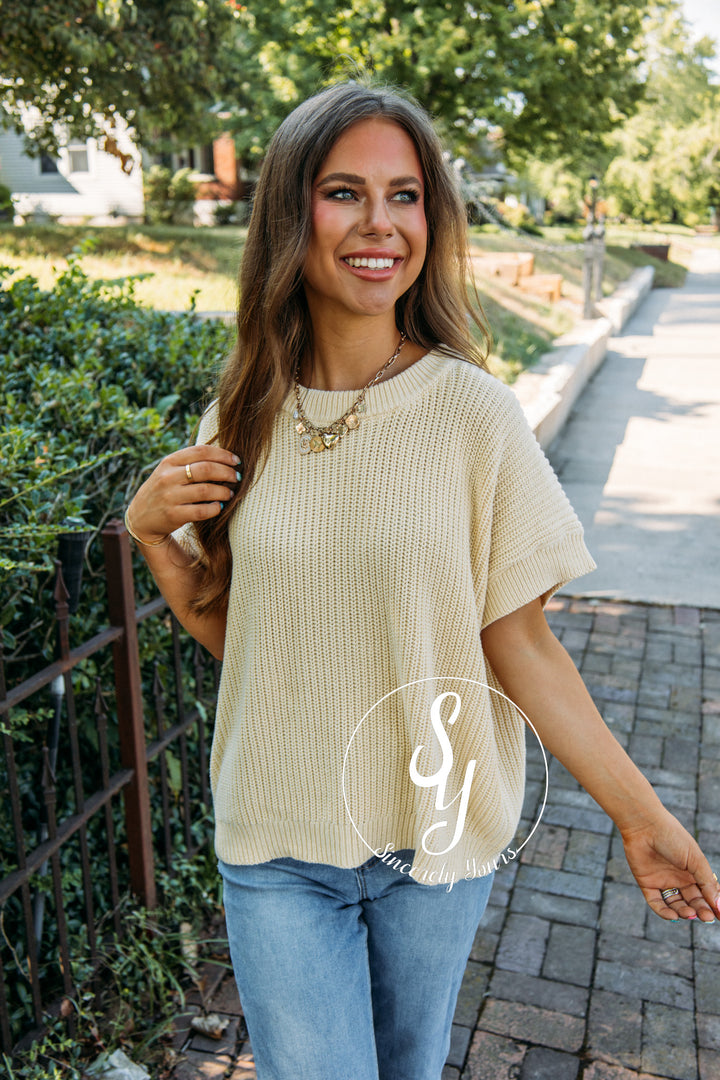 Sweet Treats Sweater - Buttercream