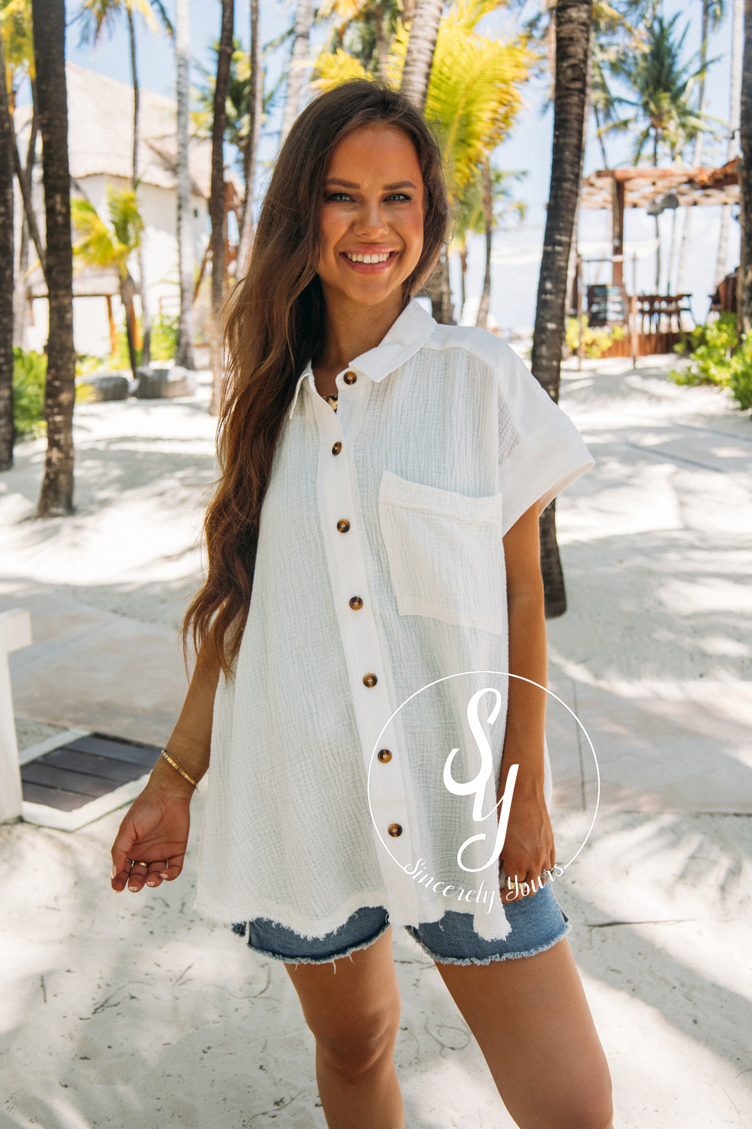 Envy Top - White