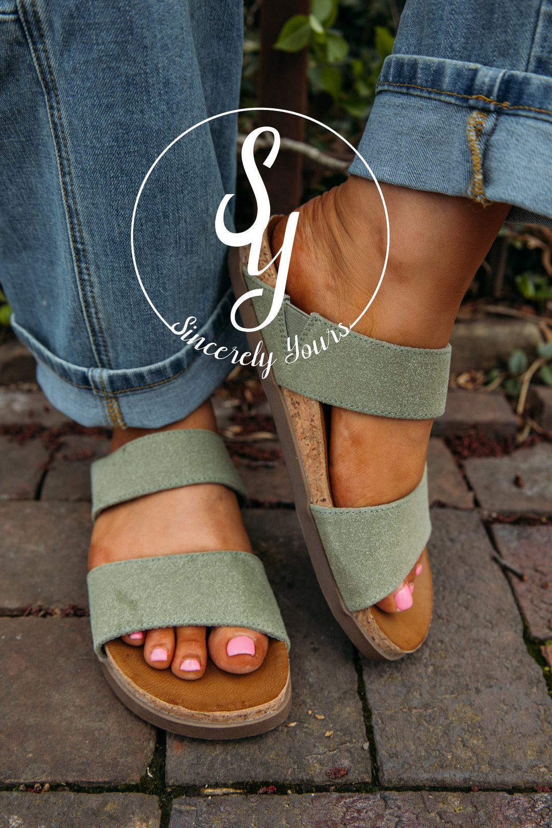Carter Sandals - Sage