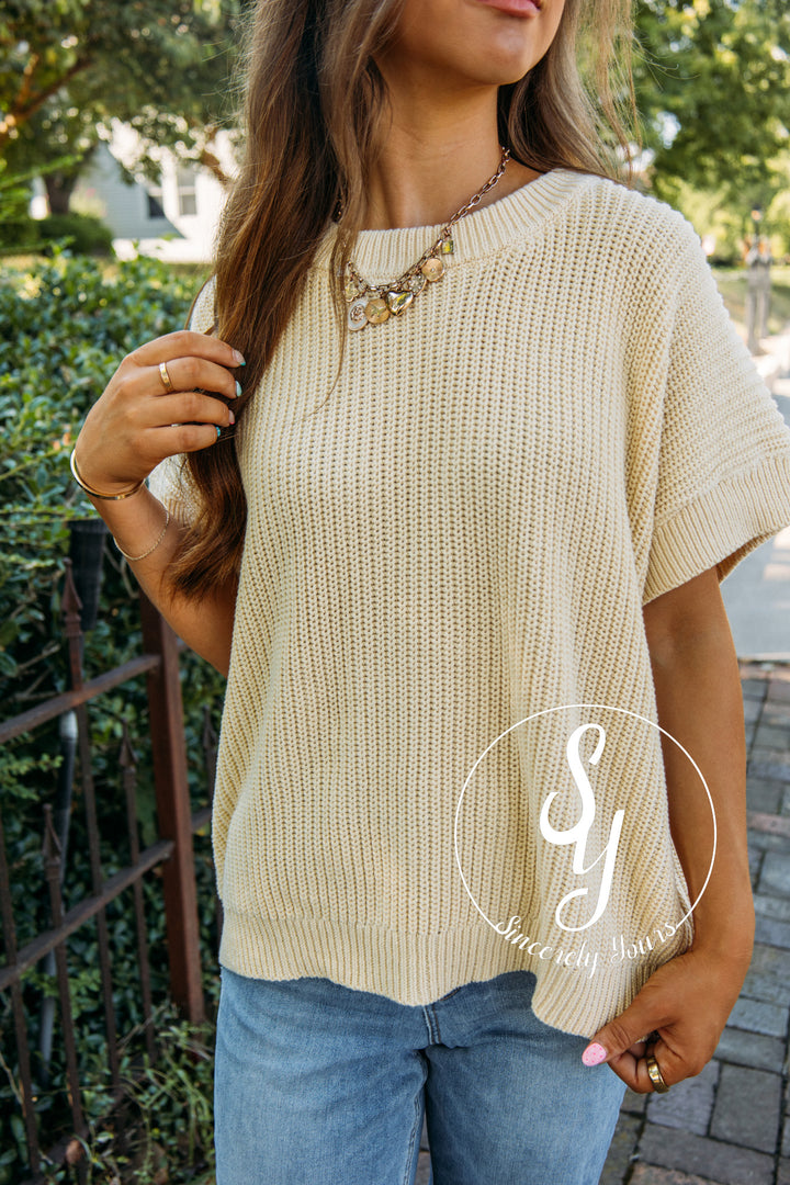Sweet Treats Sweater - Buttercream