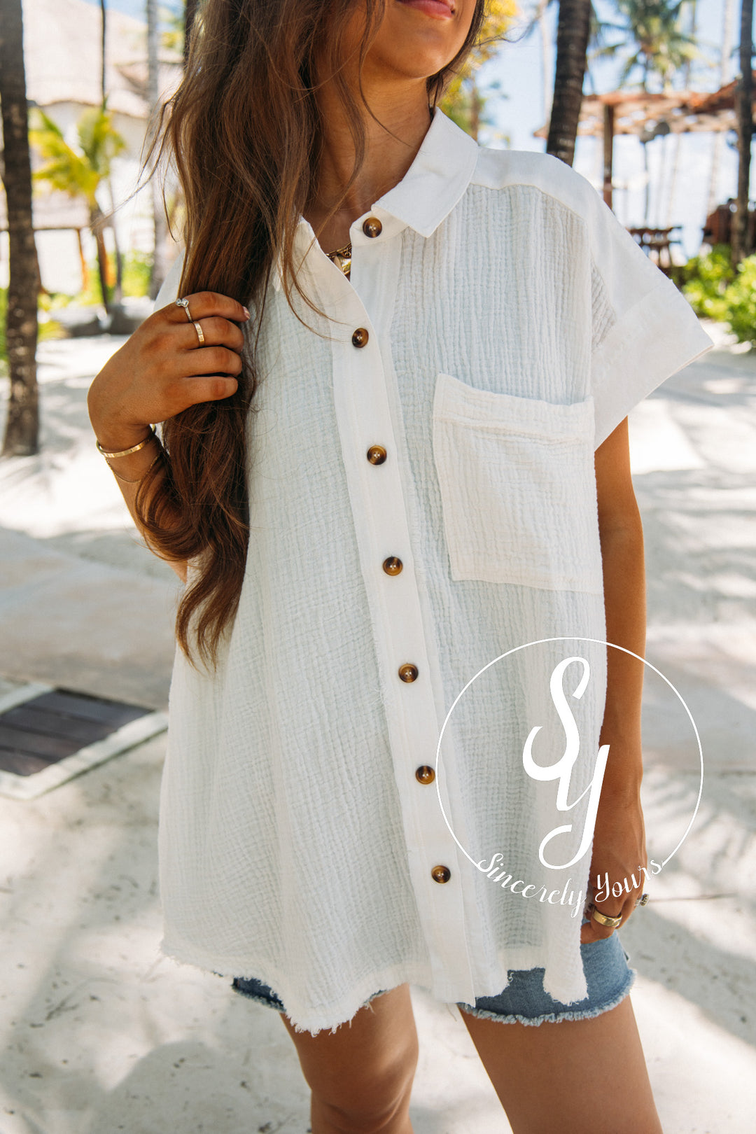 Envy Top - White