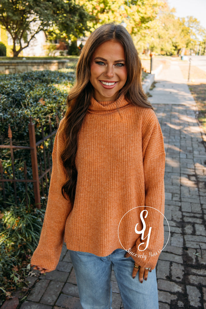 With You Sweater - Pumpkin