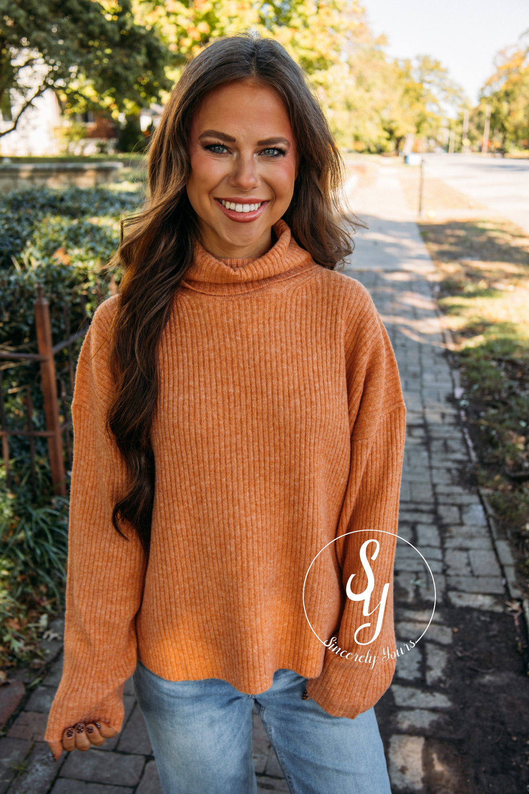 With You Sweater - Pumpkin