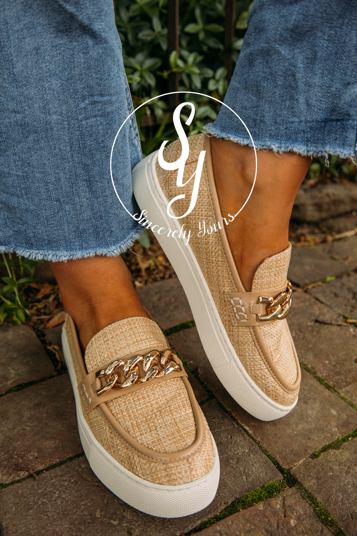 Falling Loafer - Raffia