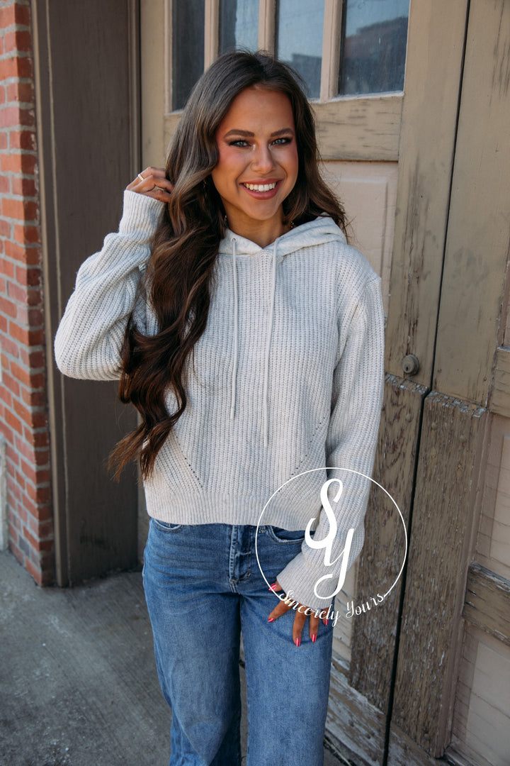 Exceptional Style Pullover Hoodie- Oatmeal