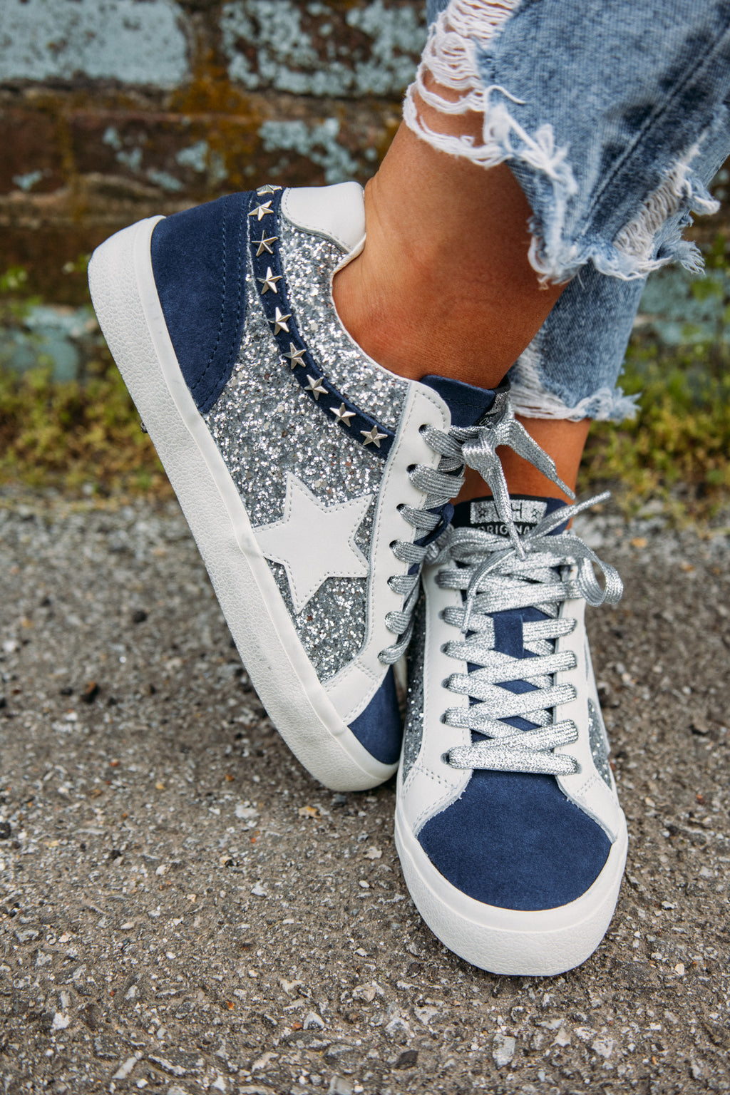 Vintage Havana: Bounce Sneaker - Navy Multi – Sincerely Yours