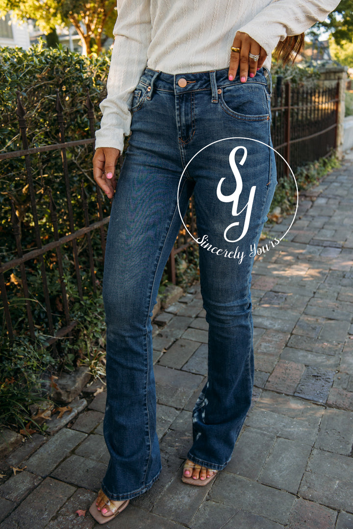 Dear John: Jaxtyn High Rise Bootcut Jeans - Millbridge