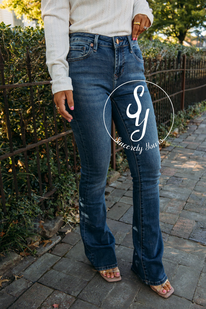 Dear John: Jaxtyn High Rise Bootcut Jeans - Millbridge