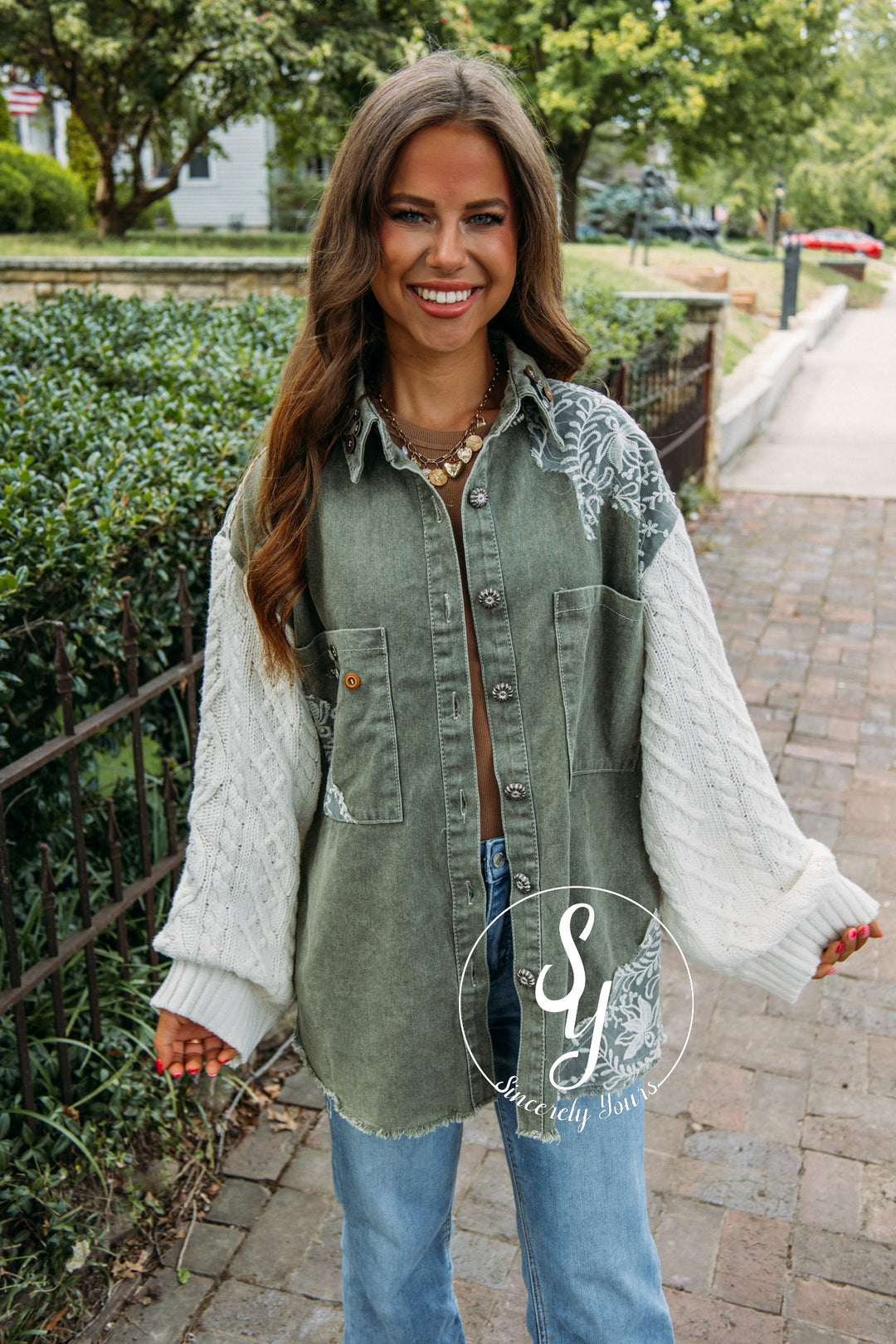 Autumn Bonfire Jacket- Olive