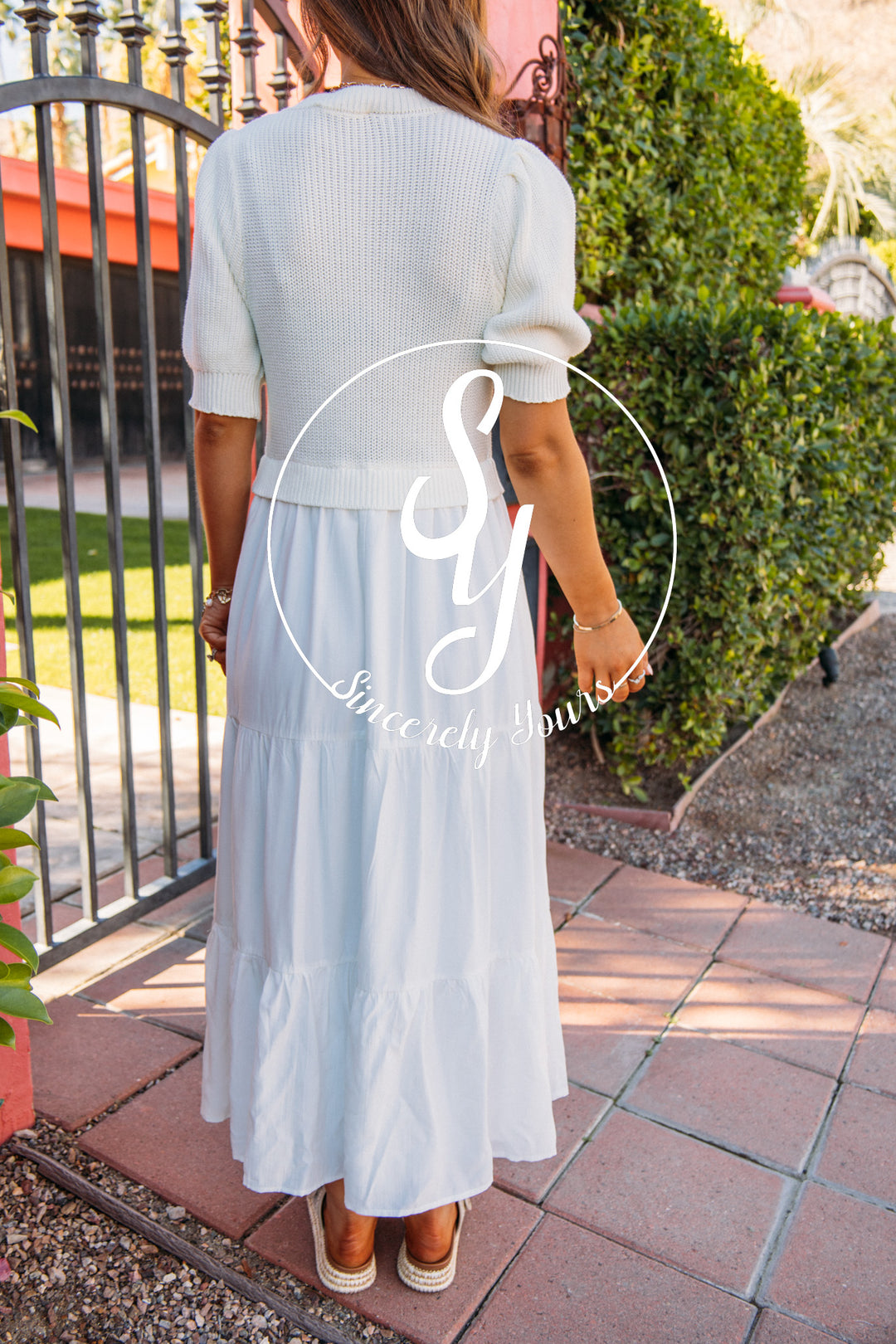 Countryside Love Dress- Cream