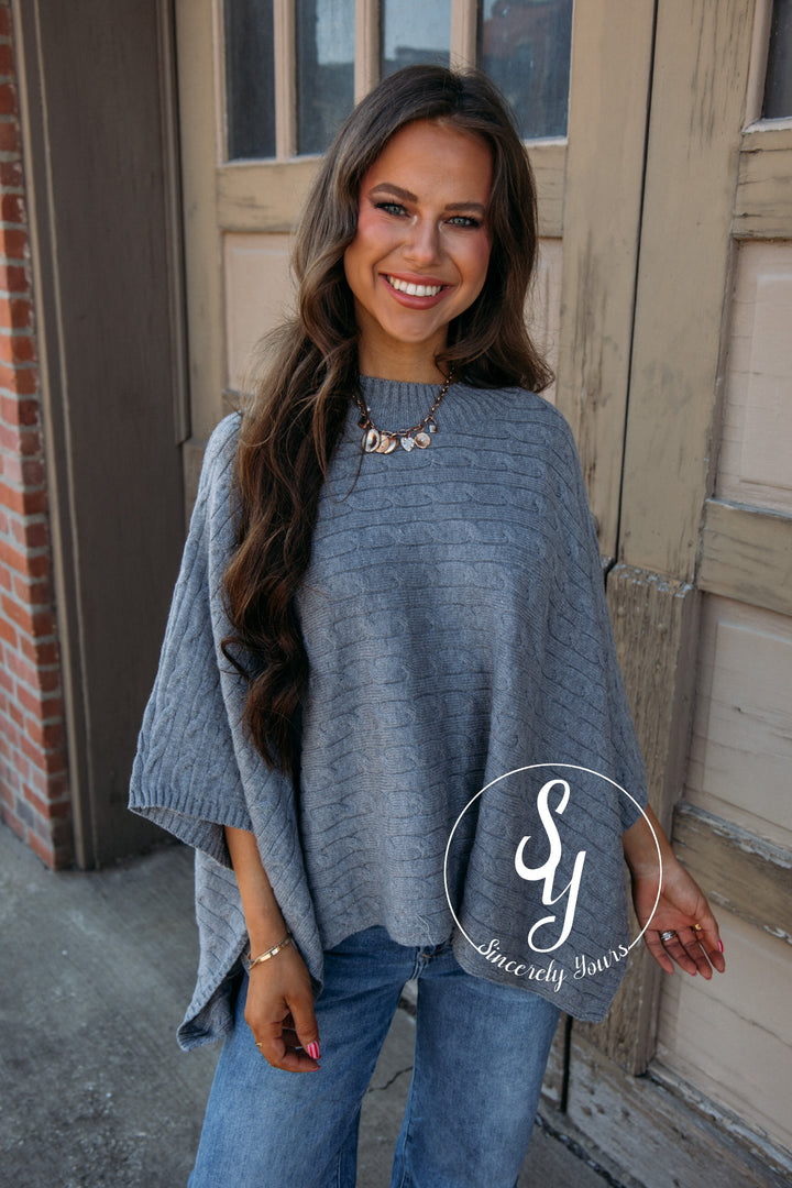 Keeping It Real Sweater - Heather Gray