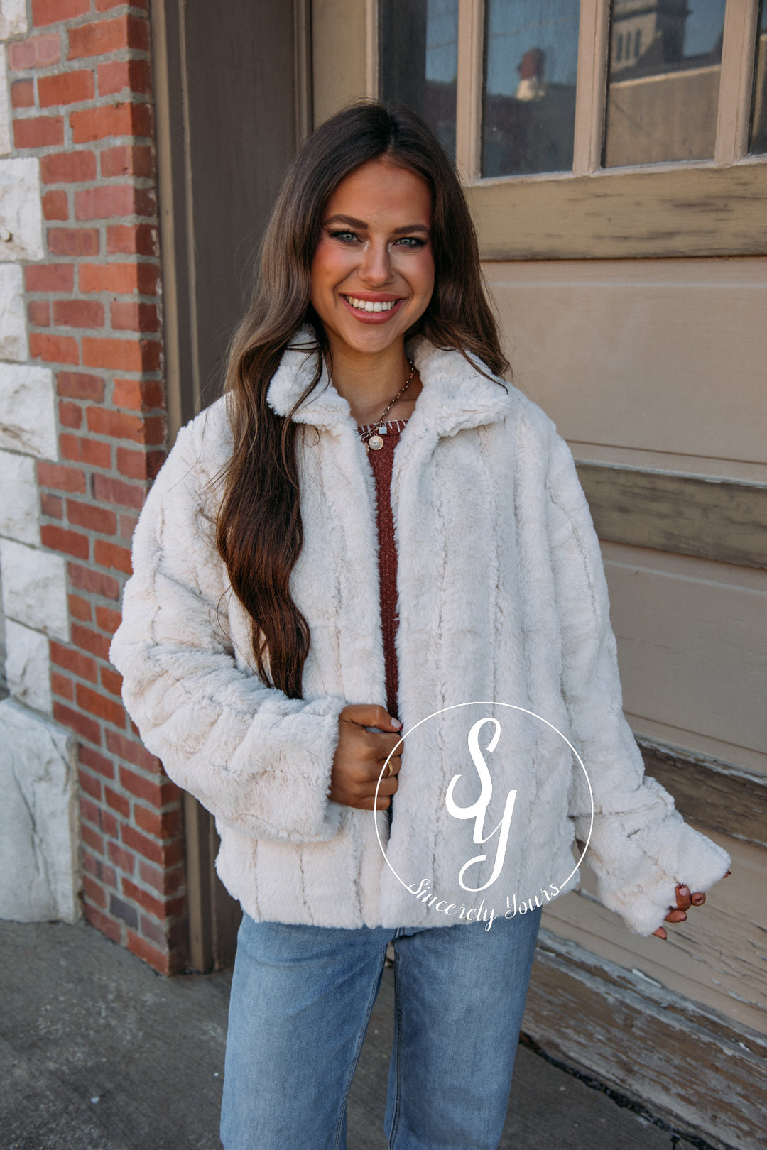 Feeling Fancy Coat - Ivory