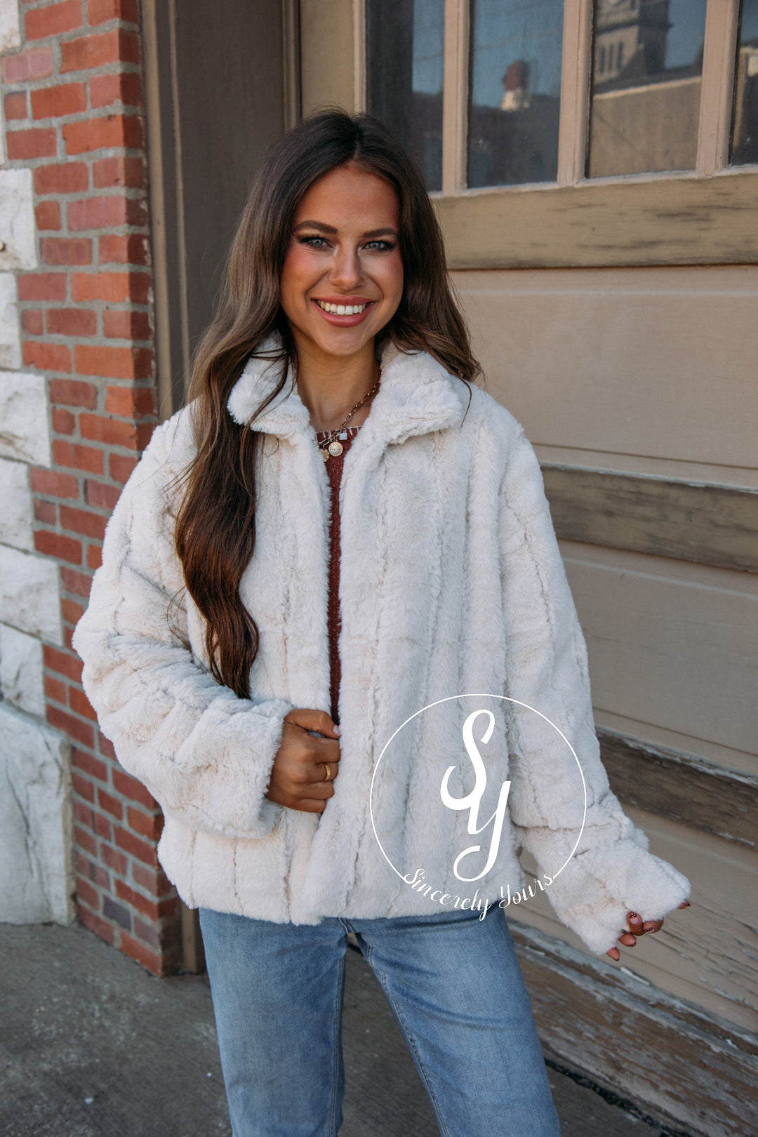 Feeling Fancy Coat - Ivory