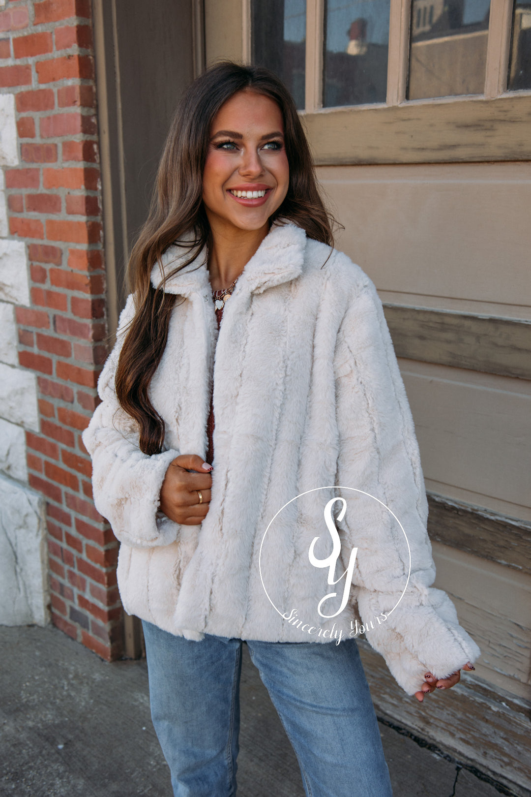Feeling Fancy Coat - Ivory