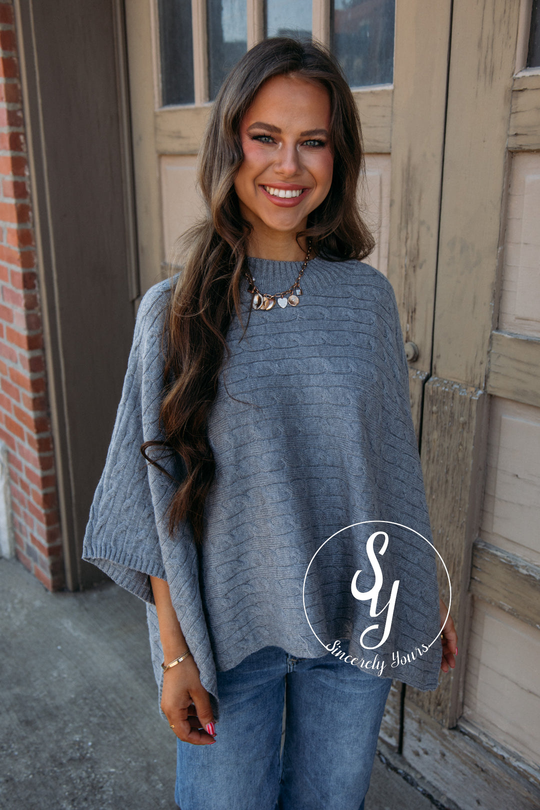Keeping It Real Sweater - Heather Gray