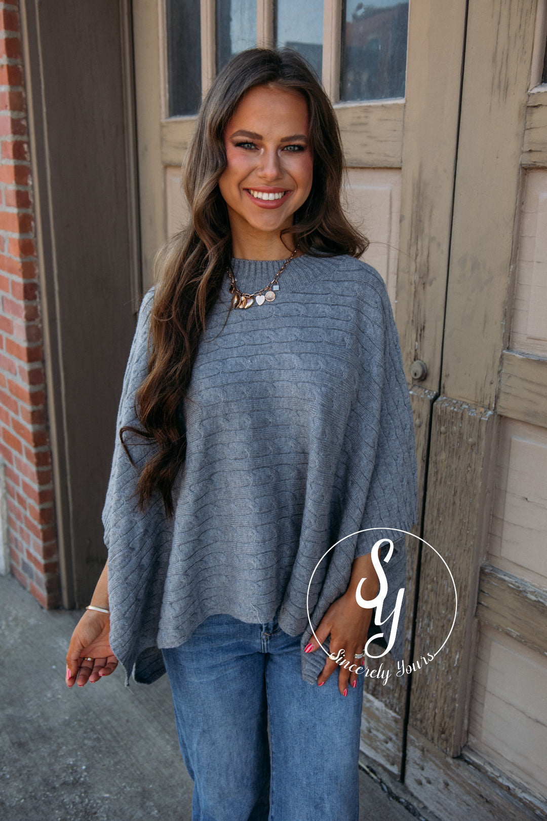 Keeping It Real Sweater - Heather Gray