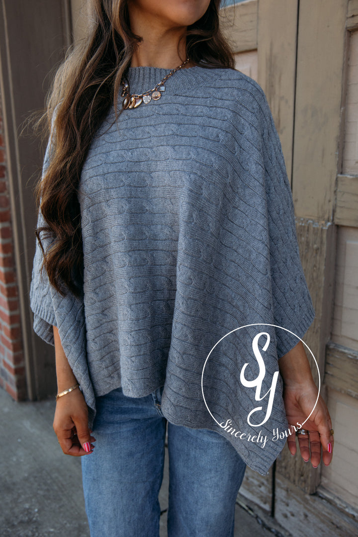 Keeping It Real Sweater - Heather Gray