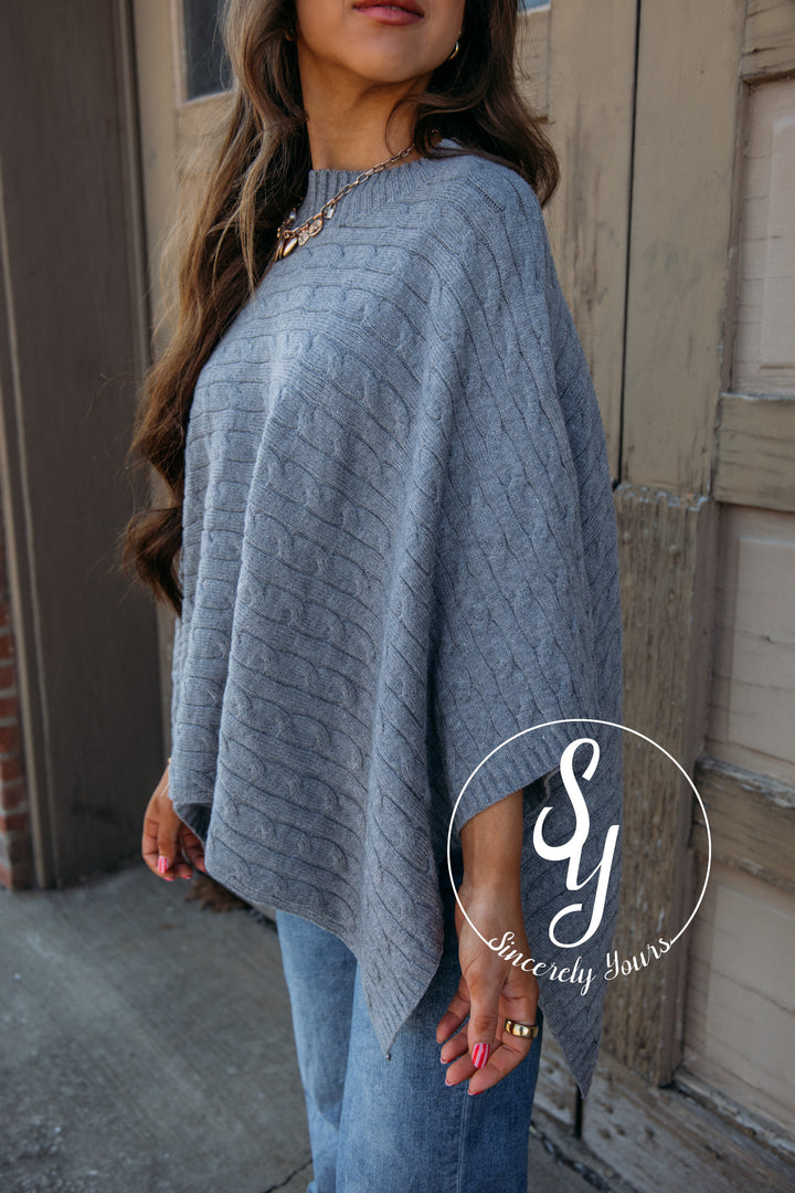 Keeping It Real Sweater - Heather Gray