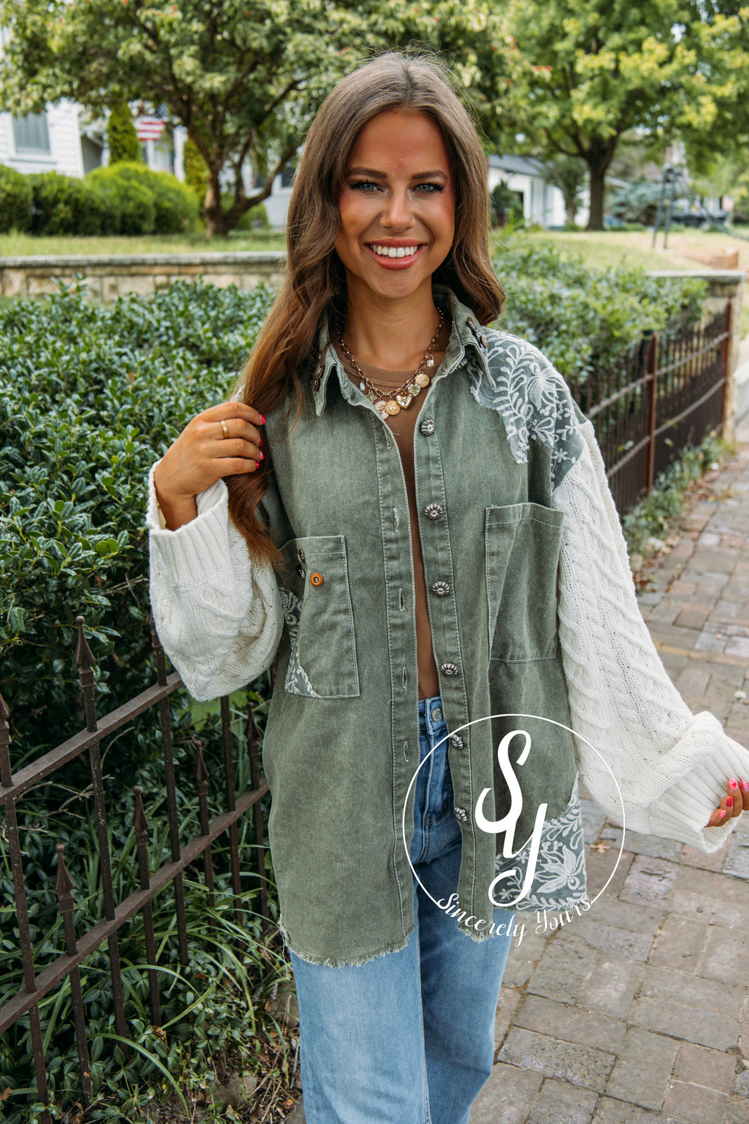Autumn Bonfire Jacket- Olive