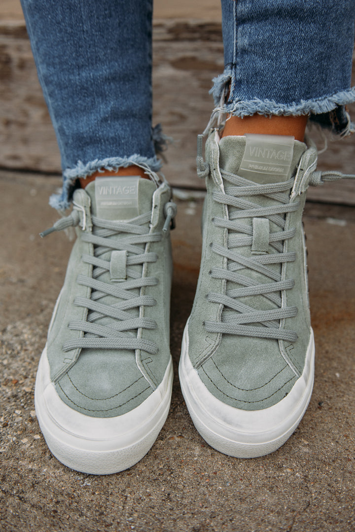 Vintage Havana: Libi High Top -Green Multi