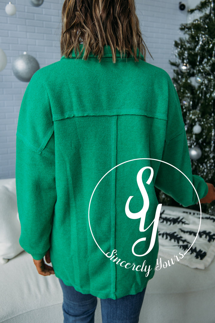 Haute Tea Pullover - Green