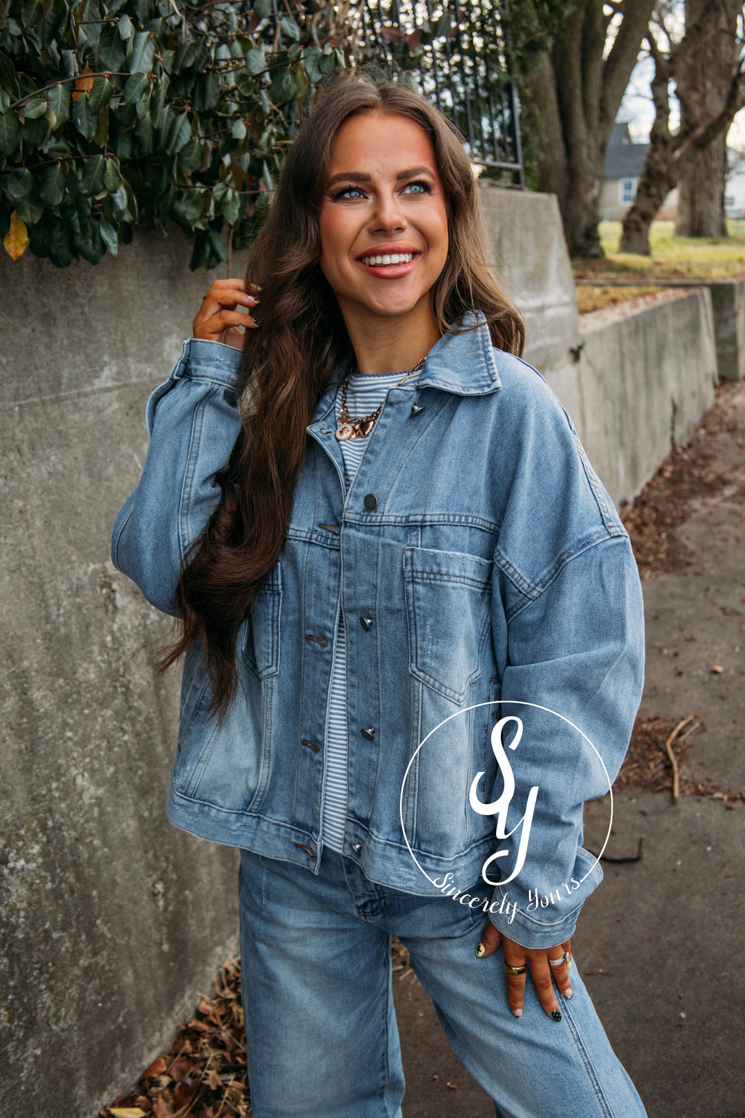 A Staple Piece Jacket - Denim