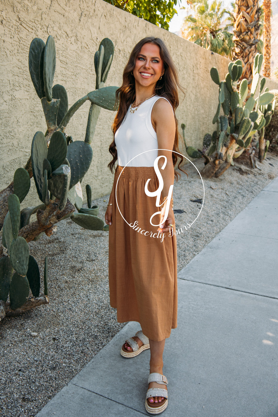 Always In Style Dress- Taupe