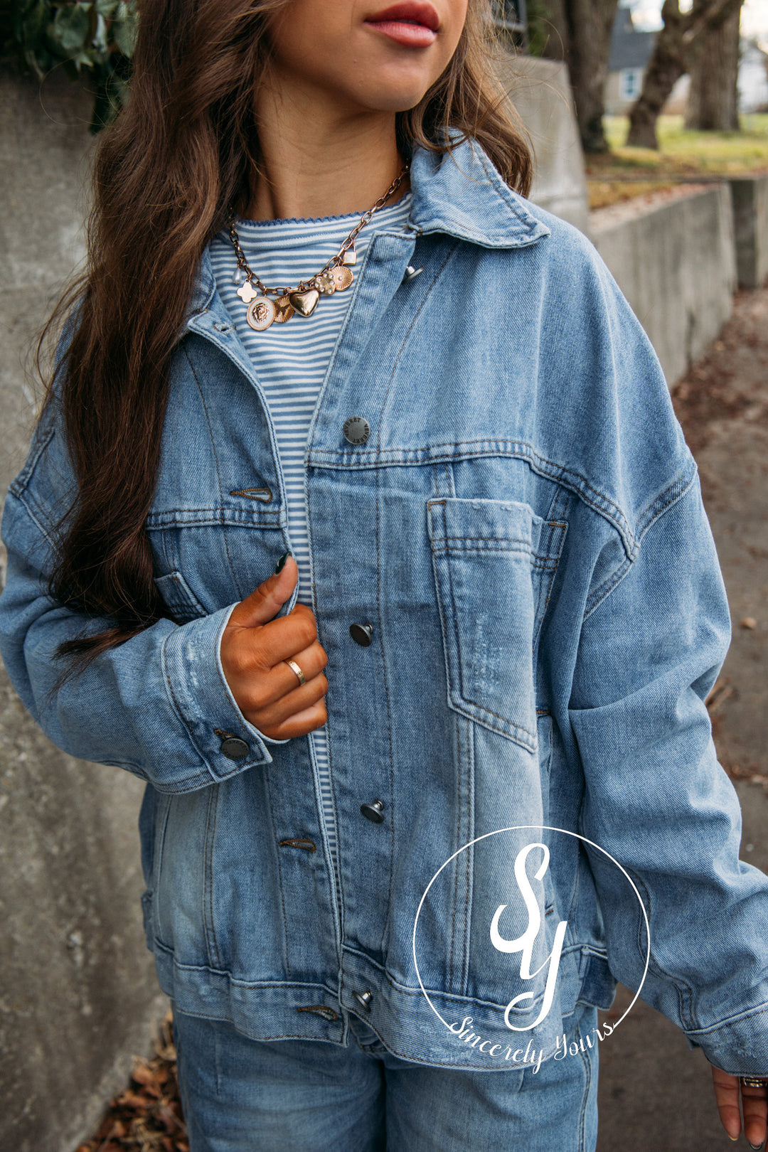 A Staple Piece Jacket - Denim