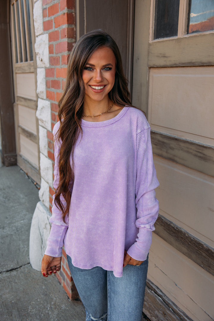 DOORBUSTER Love Language Top - Lavender
