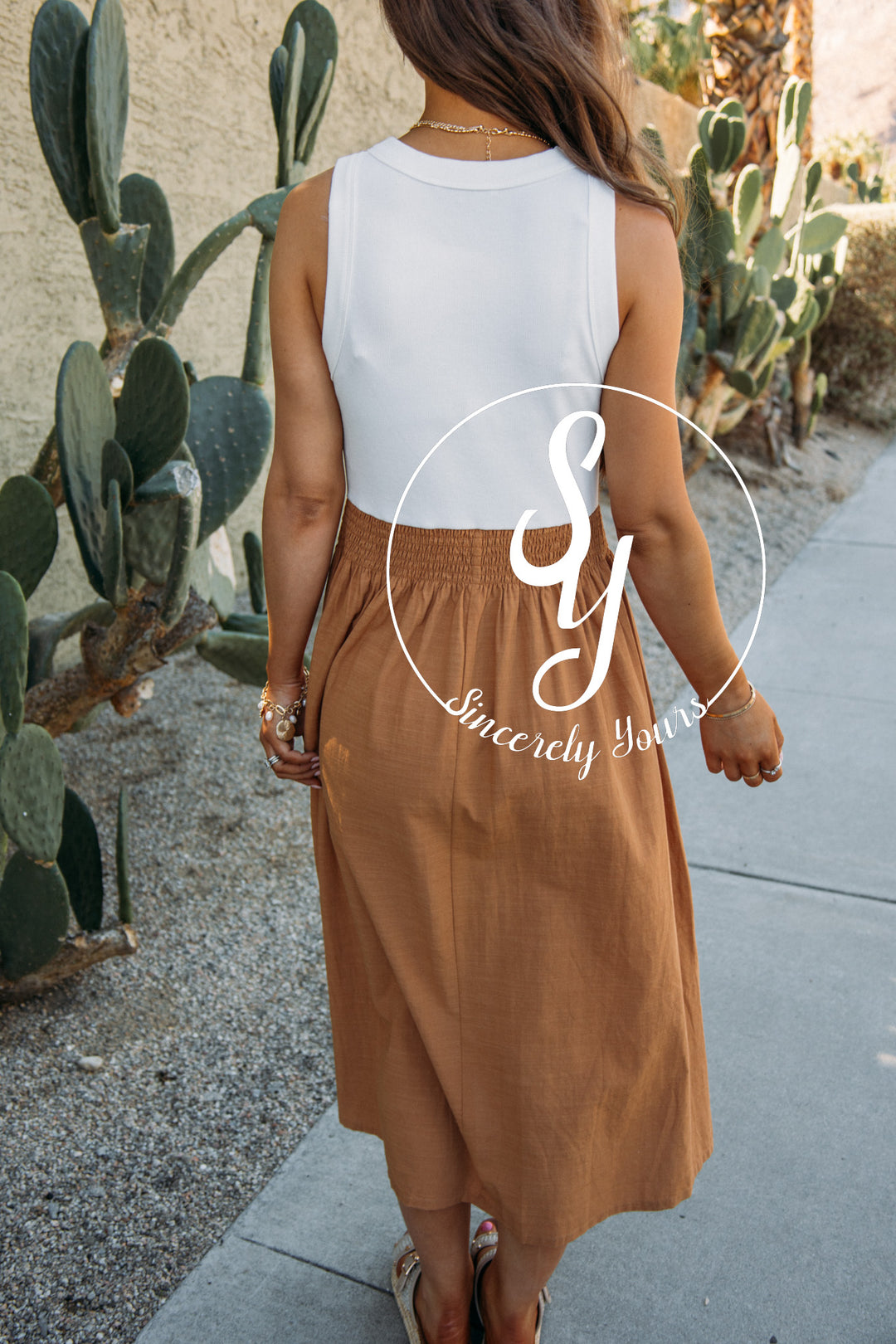 Always In Style Dress- Taupe