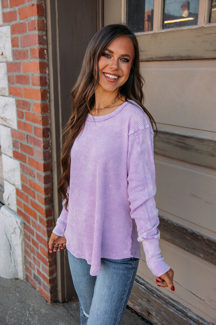 DOORBUSTER Love Language Top - Lavender