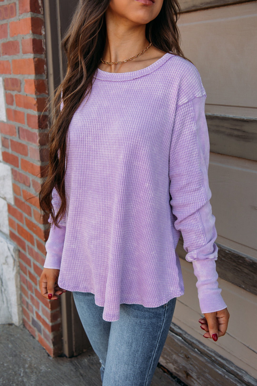 DOORBUSTER Love Language Top - Lavender
