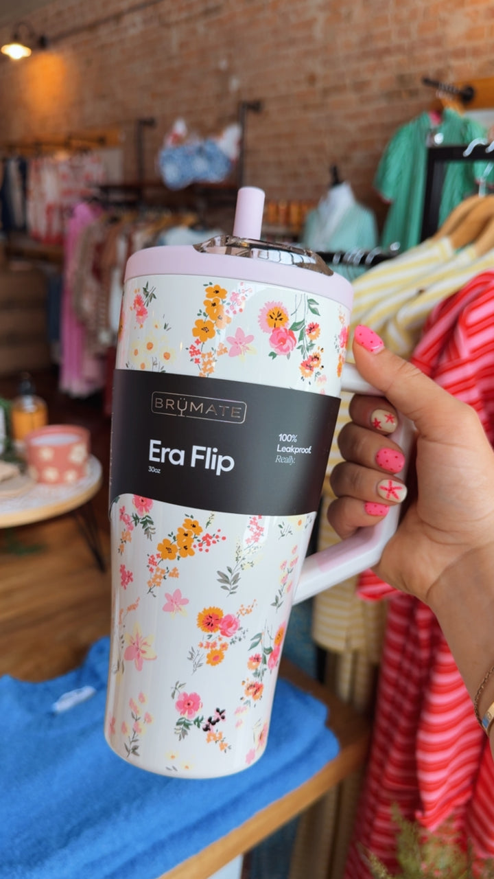 Brumate: Era Flip 30oz-Wildflower Whisper