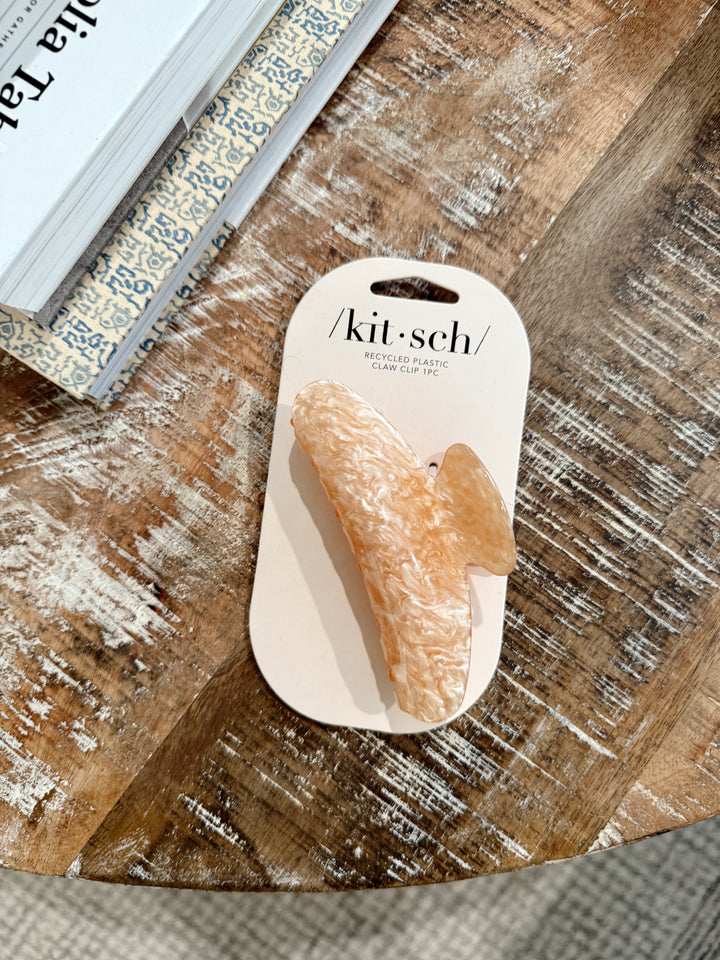 Kitsch: Eco-Friendly Marble Claw Clip - Blonde