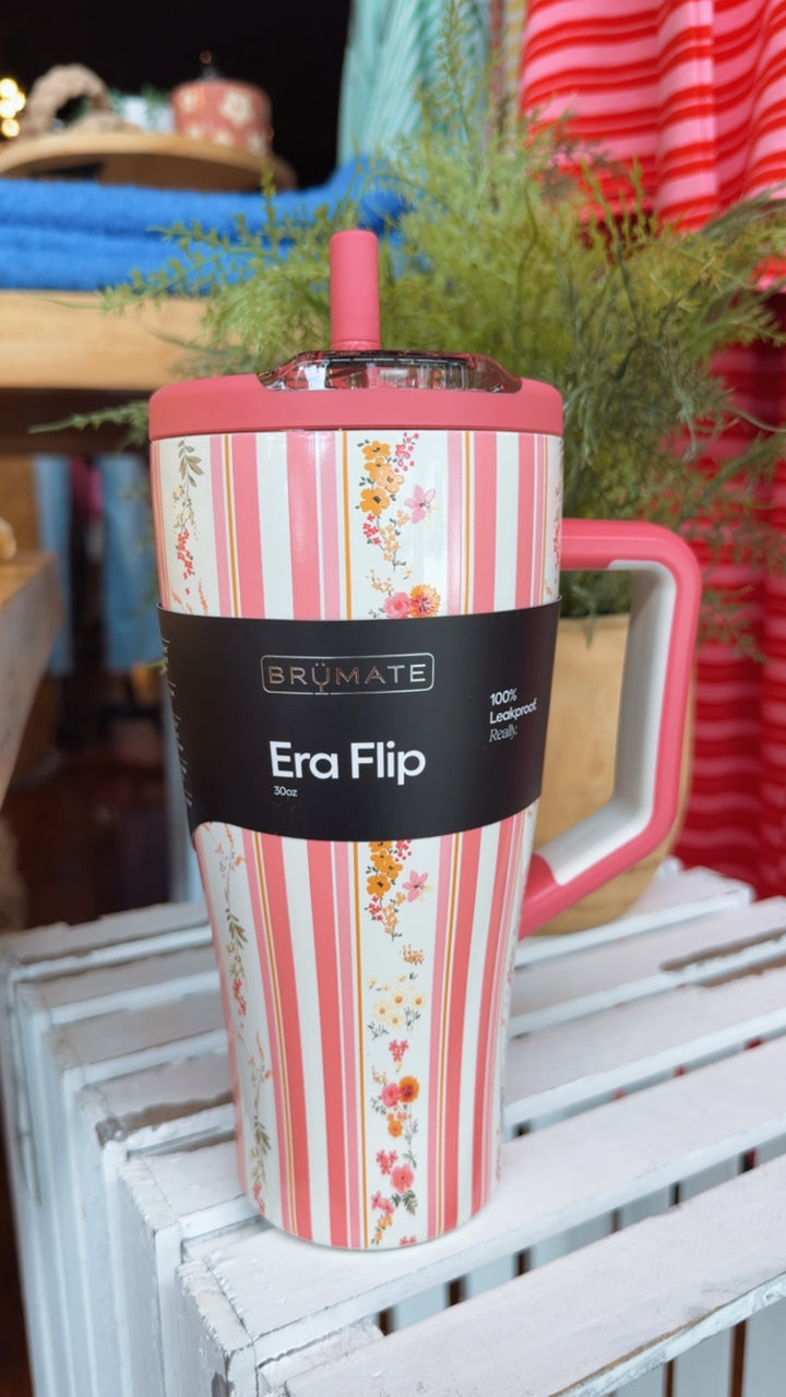 Brumate: Era Flip 30oz-Cascading Florals