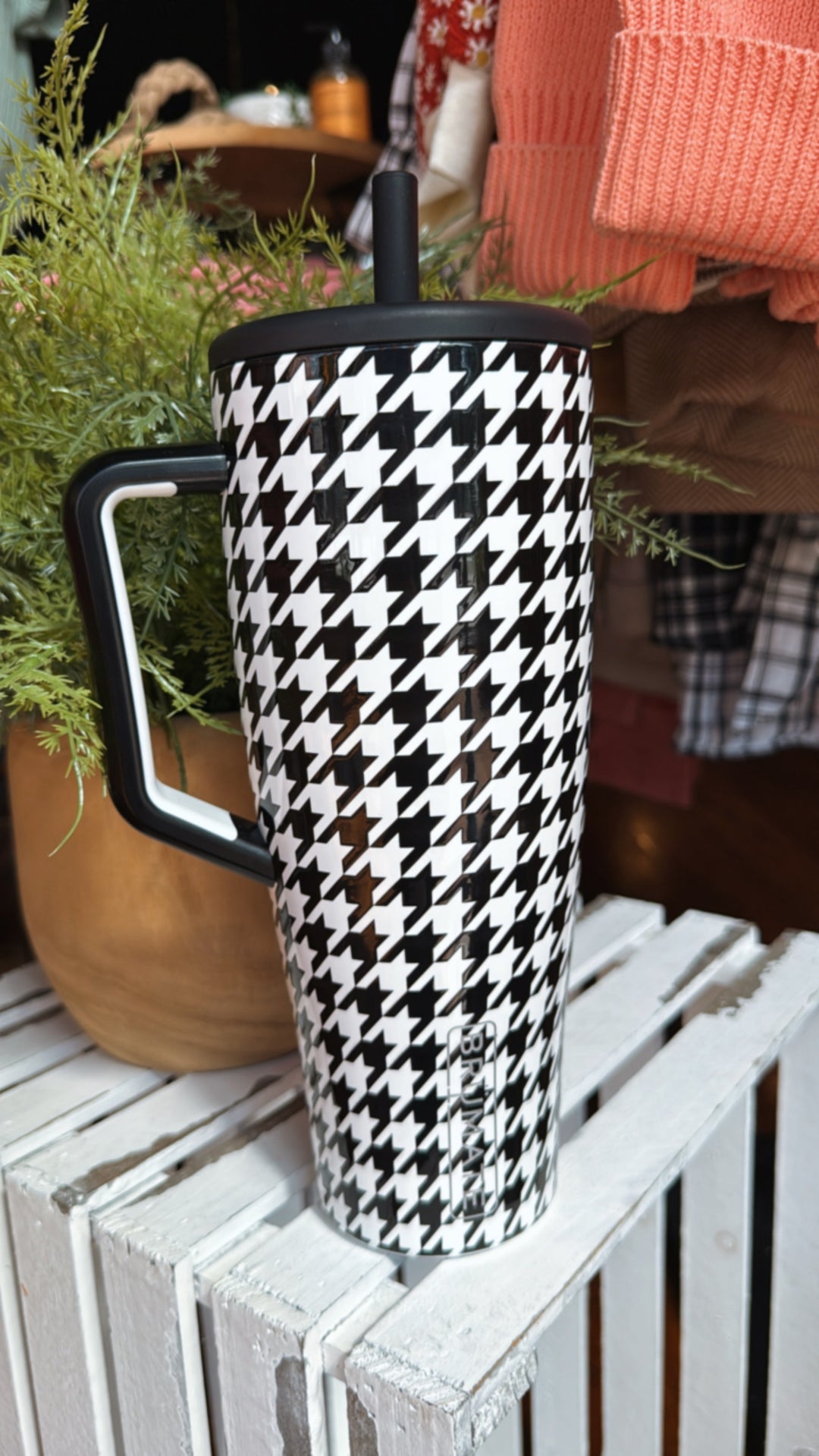 Brumate: Era 40oz -Houndstooth