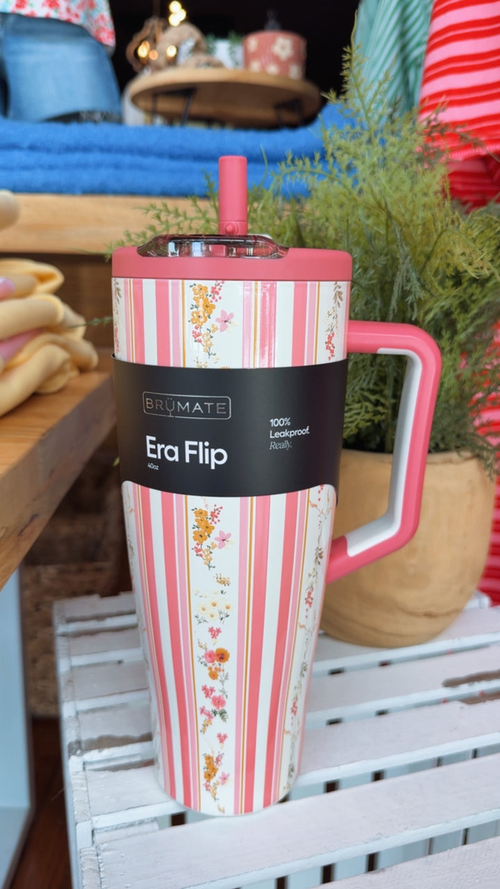 Brumate: Era Flip 40oz-Cascading Florals