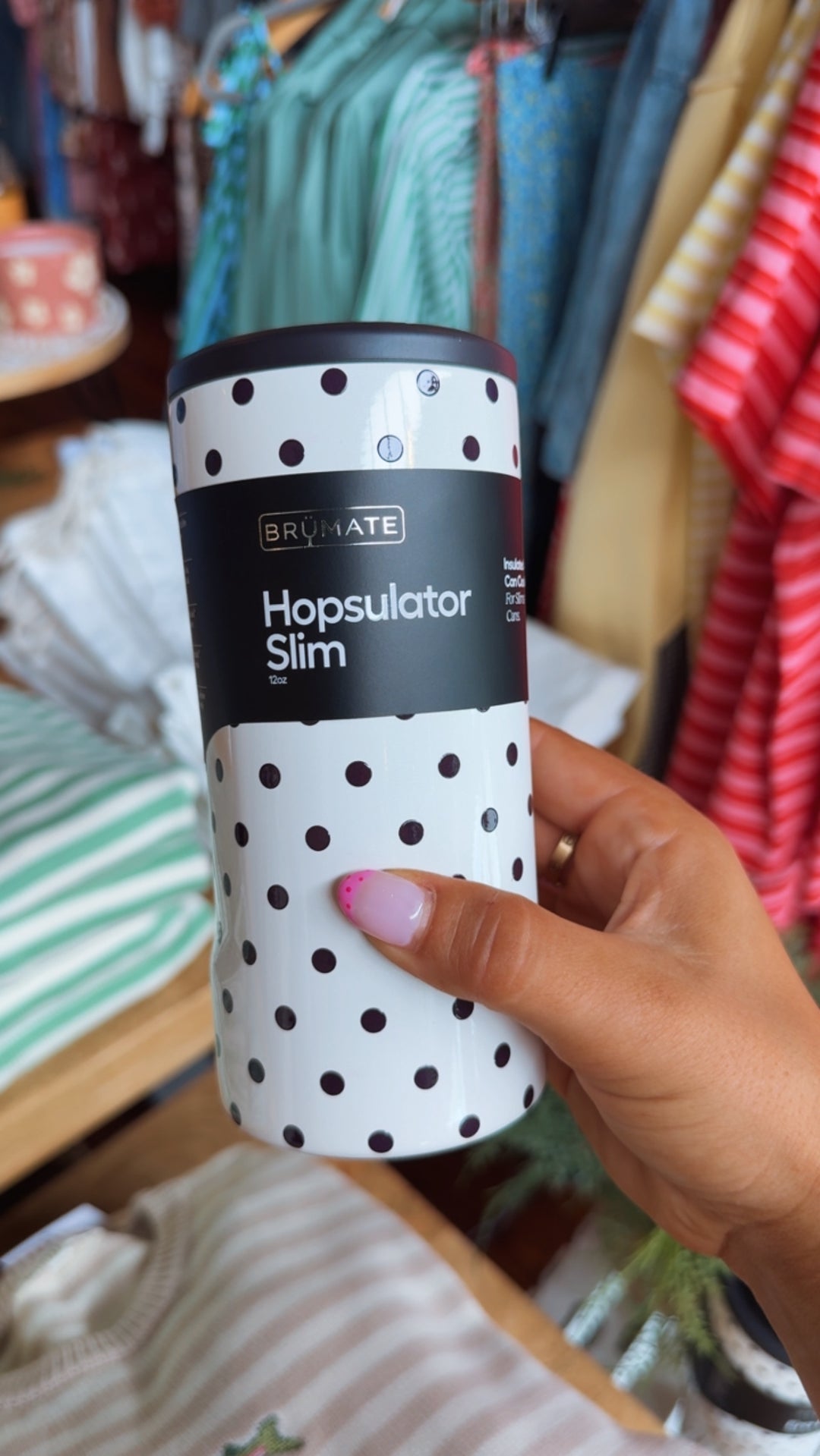 Brumate: Hopsulator Slim -Polka Pearl