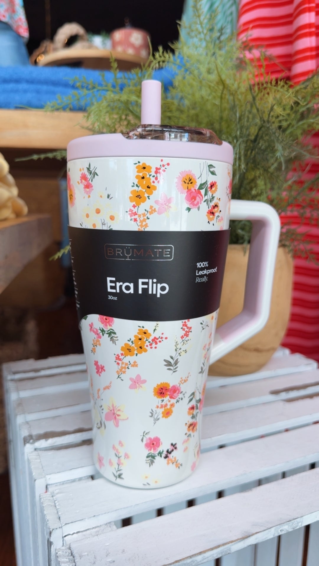 Brumate: Era Flip 30oz-Wildflower Whisper