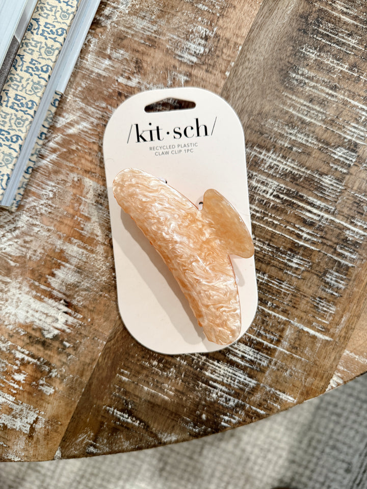 Kitsch: Eco-Friendly Marble Claw Clip - Blonde