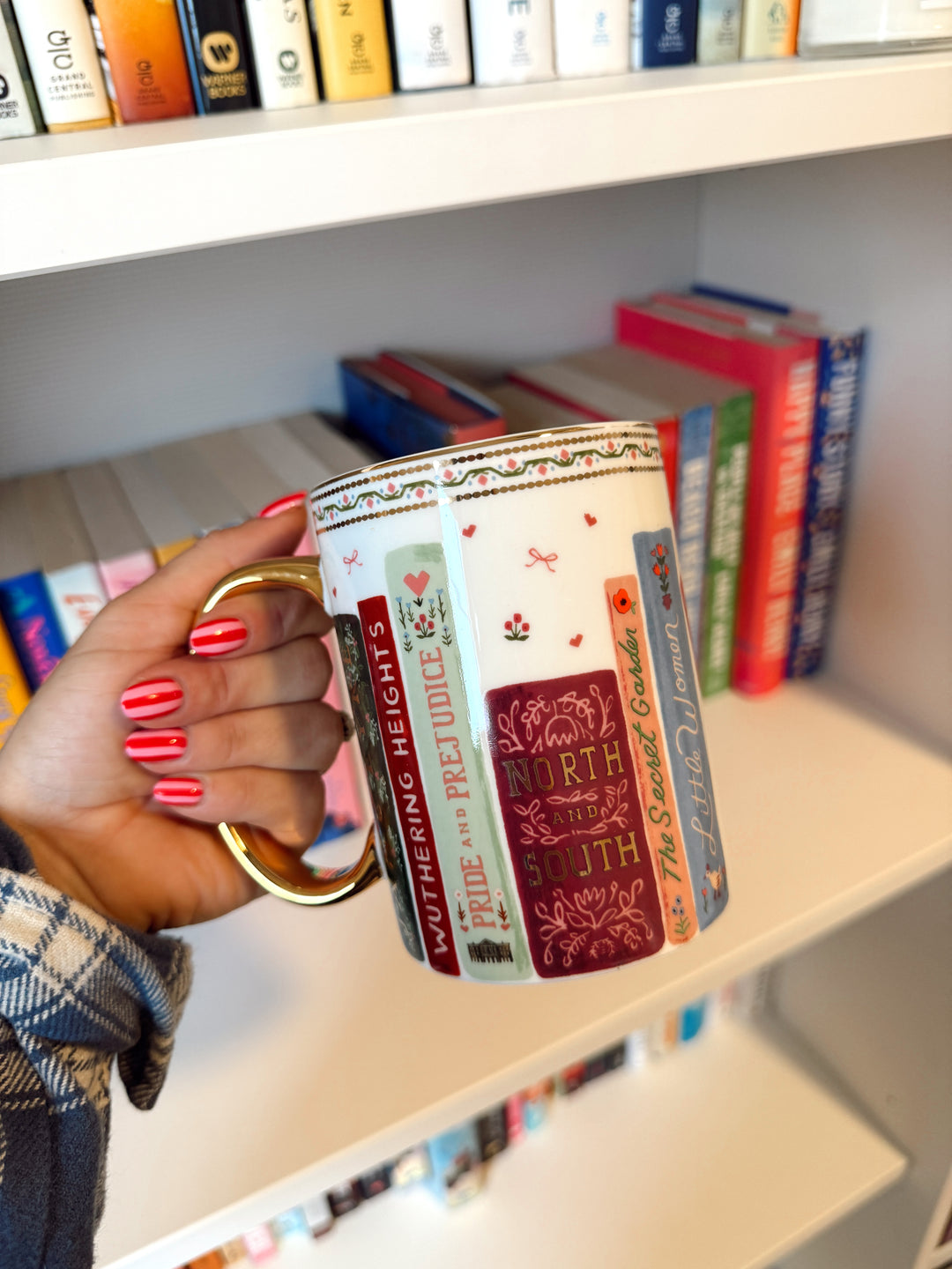 Ladies Night Book Club Porcelain Mug