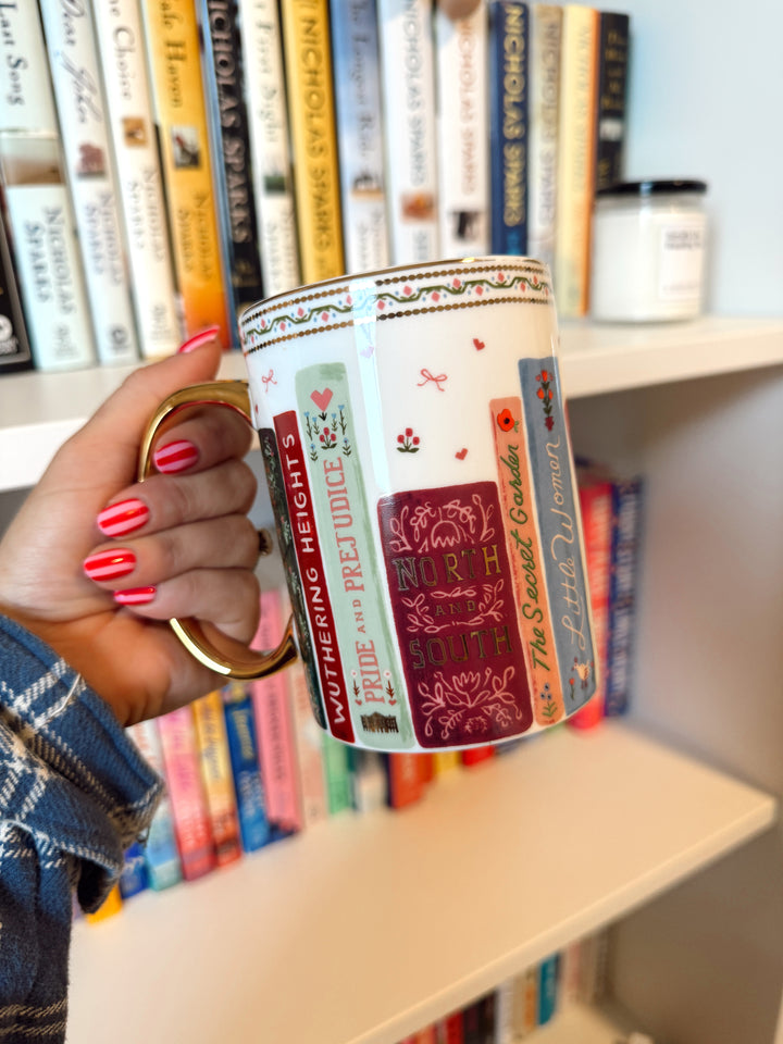 Ladies Night Book Club Porcelain Mug